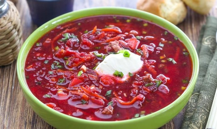 Борщ для детей