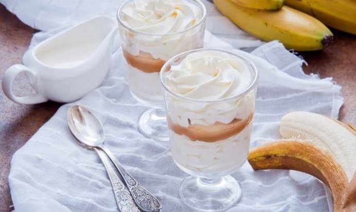 Кокосово-банановый десерт
