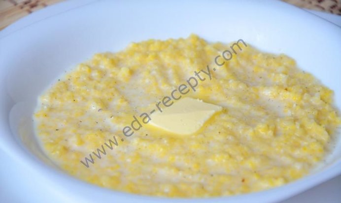 Кукурузная каша в пароварке