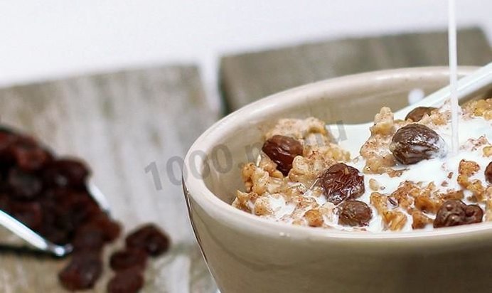 Каша молочная овсяная