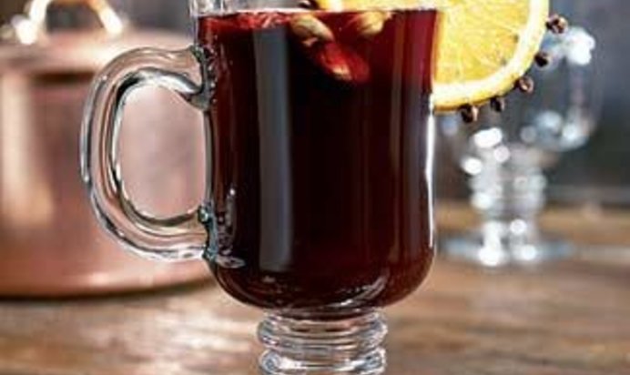 Глинтвейн с медом и апельсином