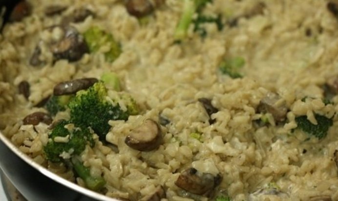 Ризотто с брокколи