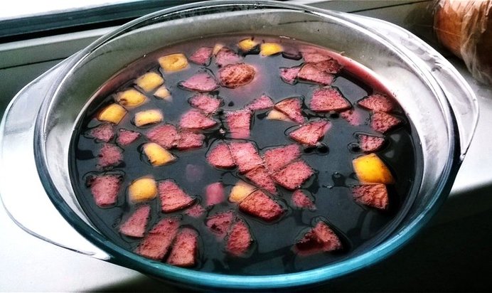 Безалкогольный глинтвейн