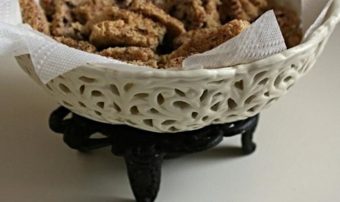 Пряное печенье из овсянки