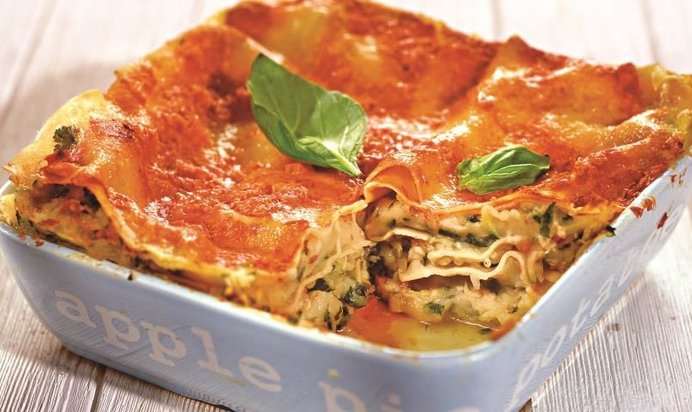 Овощная лазанья