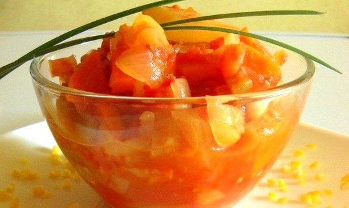 Лечо из кабачков