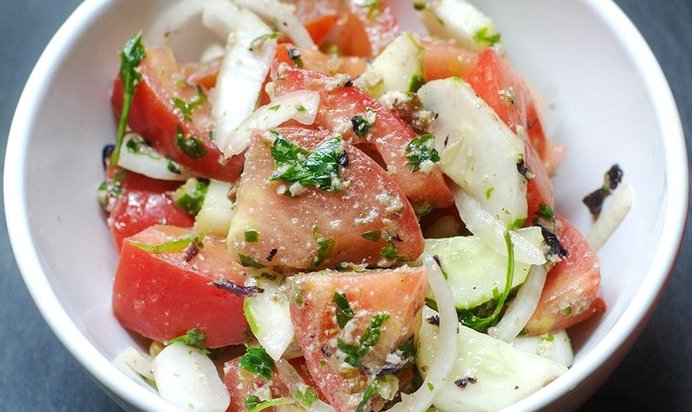 Тбилиcский овощной салат