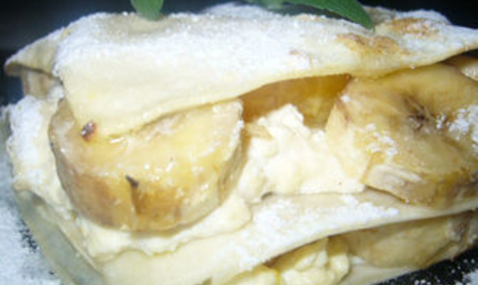 Сладкая лазанья