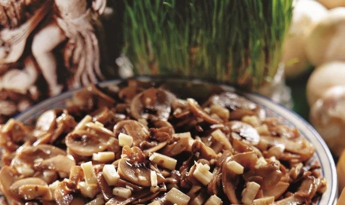 Салат из шампиньонов