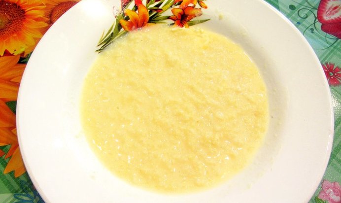 Пшенная каша на молоке