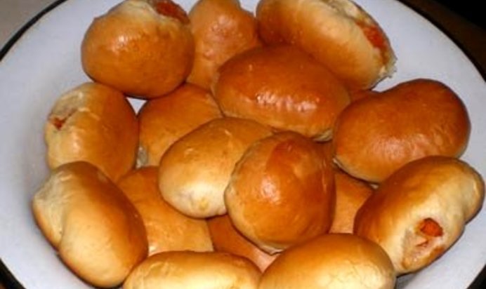 Пирожки с тыквой в духовке