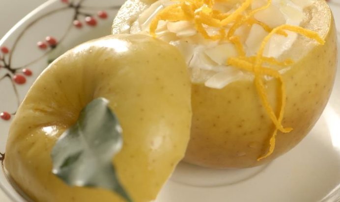 Овощи на гриле с соусом скордалия