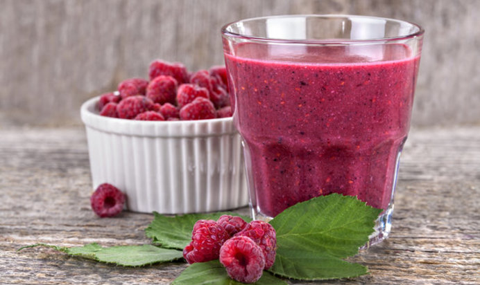 Малиново-капустный смузи