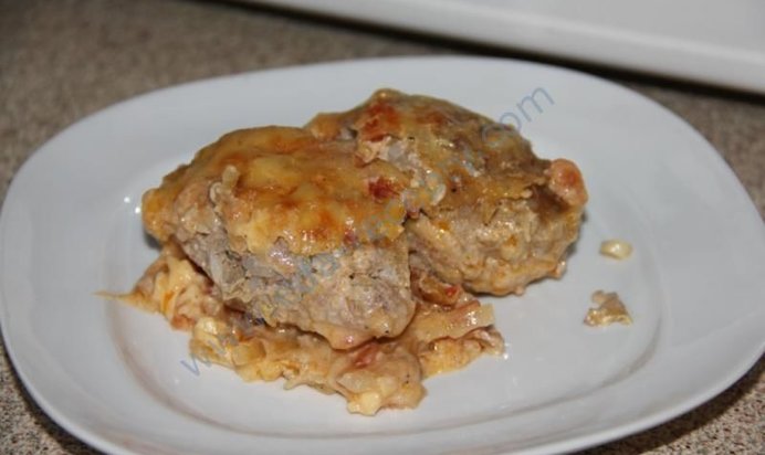 Ленивые голубцы с пекинской капустой