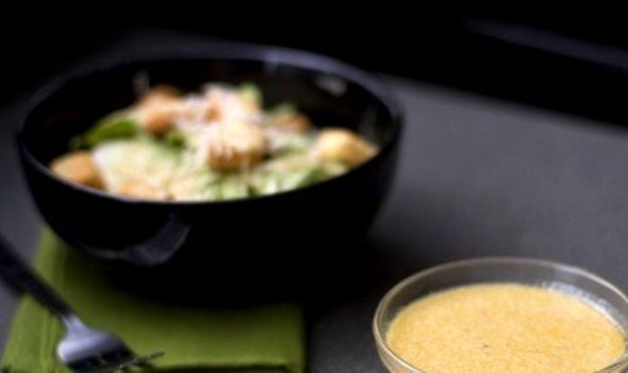 Заправка для салата Цезарь