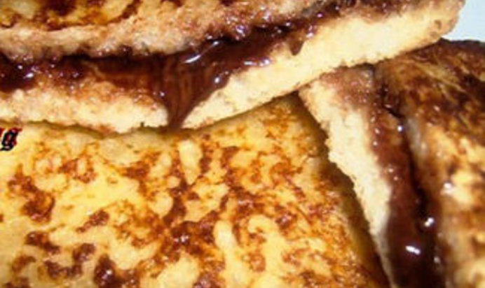 Гренки в шоколаде