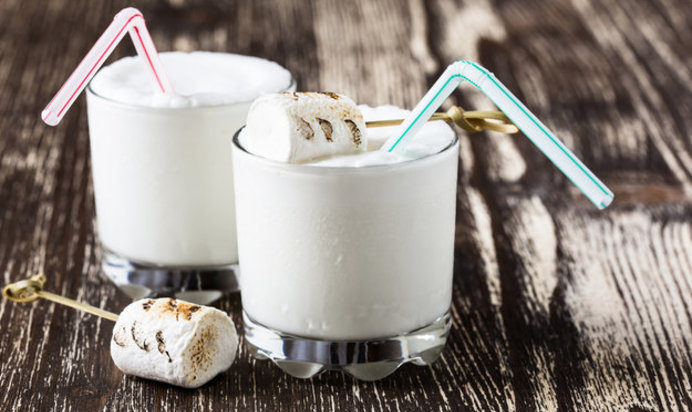 Имбирный молочный коктейль