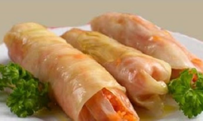 Голубцы с морковкой по-корейски