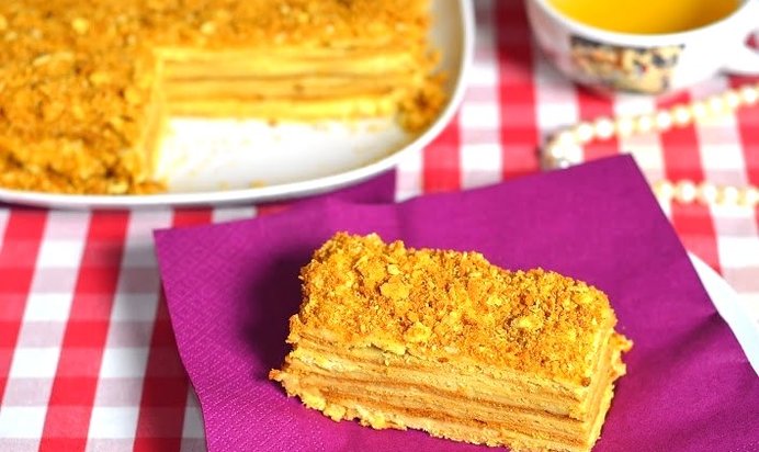 Торт Наполеон по госту