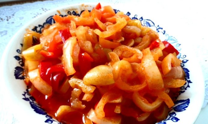 Лечо из огурцов на зиму