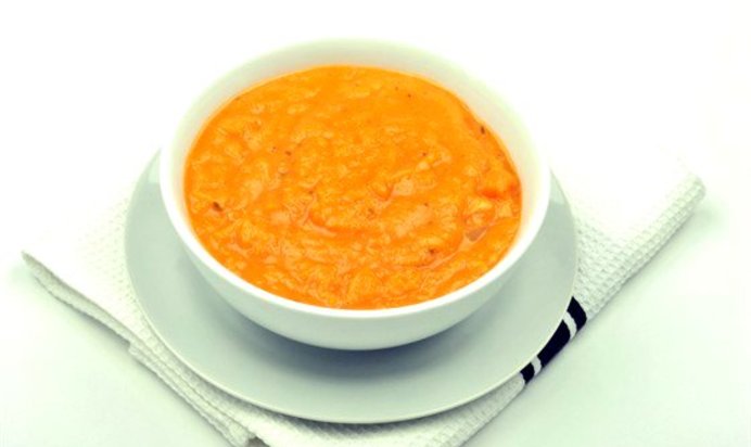 Тыквенный суп с карамелью