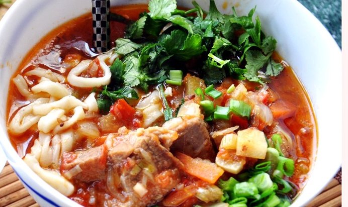 Лагман по-узбекски