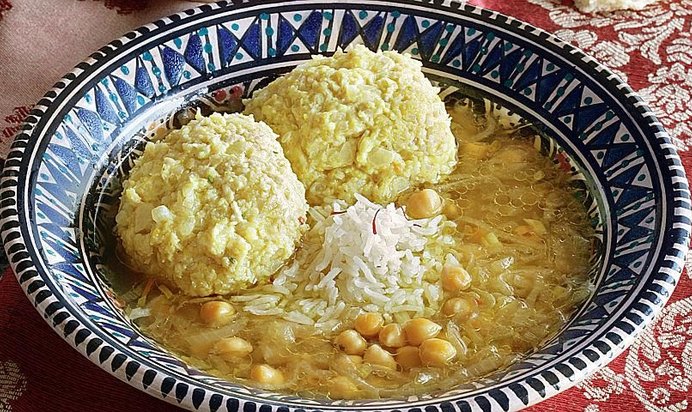 Персидский суп с гонди