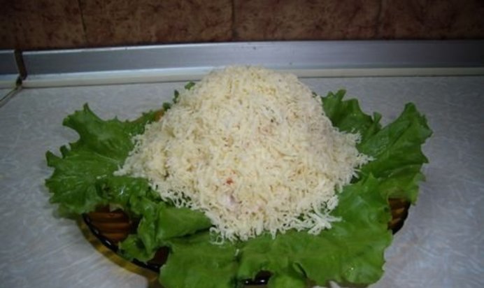 Салат Пушистик