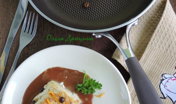 Лойн трески с ароматом кофе