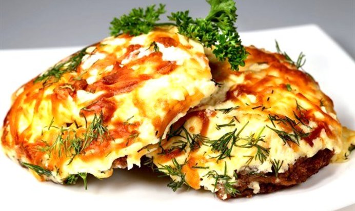 Мясо «в шубе»