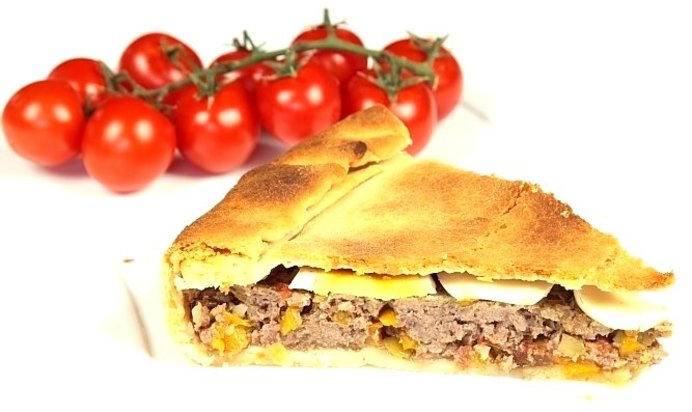 Пирог с фаршем