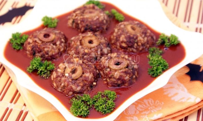 Запеченный омлет с брокколи