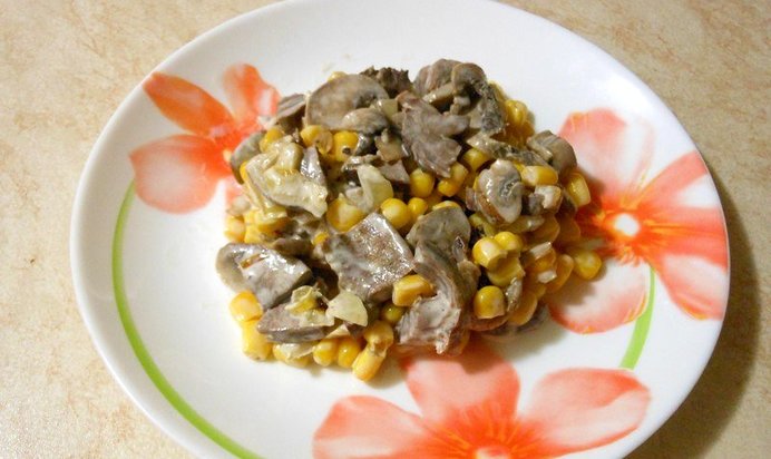 Салат Дамский сердцеед