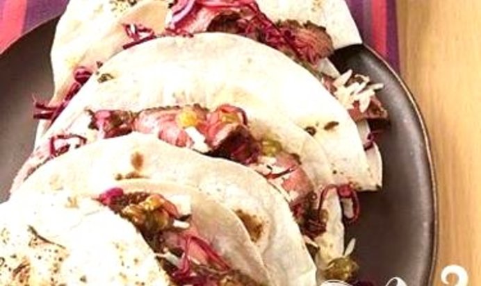 Маисовые лепешки с говядиной