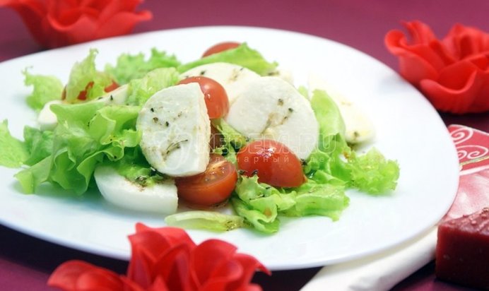 Салат «Влюбленная итальянка»