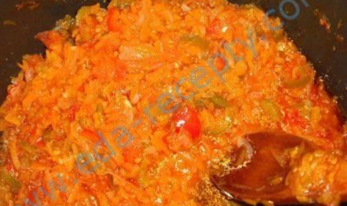 Лечо из помидор