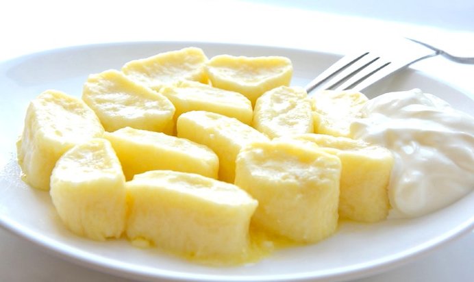 Вкусные ленивые вареники