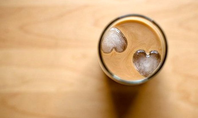 Холодный кофе с медом