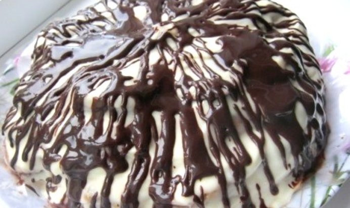 Торт из пряников и сметаны