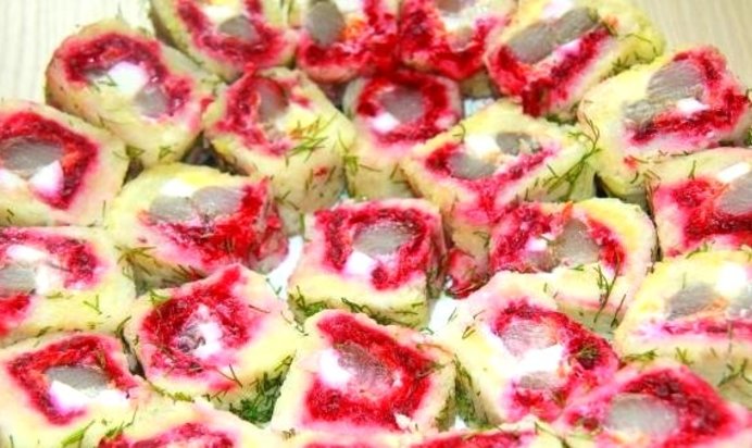 Картофельные роллы