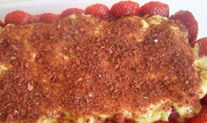 Ягодный тирамису