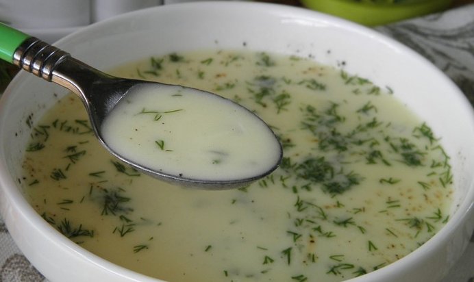 Сырный суп из плавленых сырков