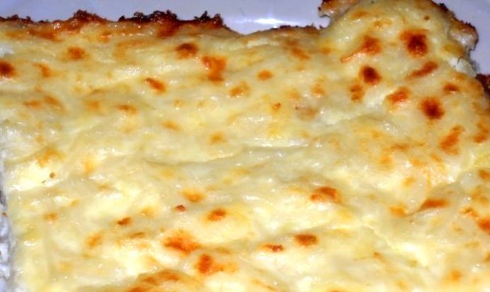 Запеканка из творога и вермишели