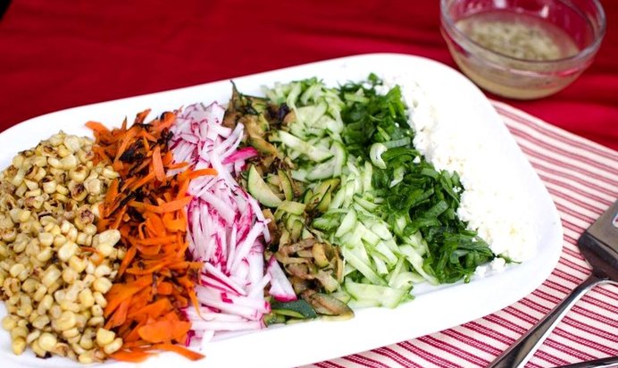 Дачный салат