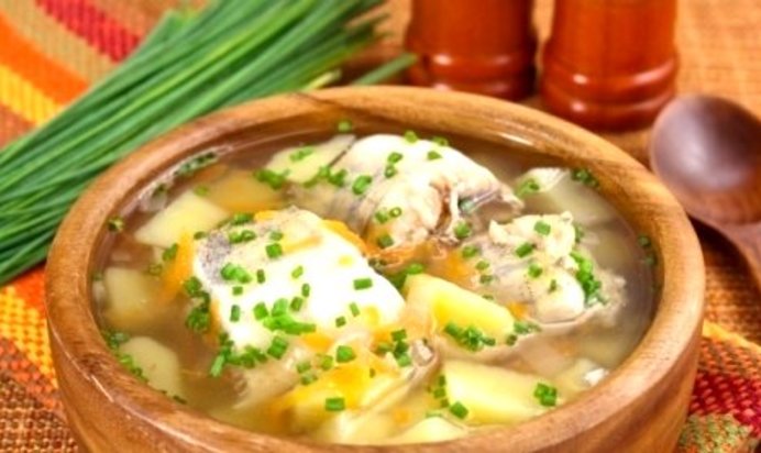 Уха из минтая