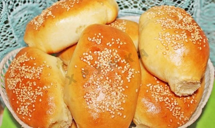 Пирожки на сухом молоке