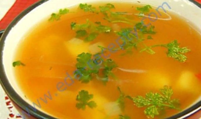 Суп гороховый постный