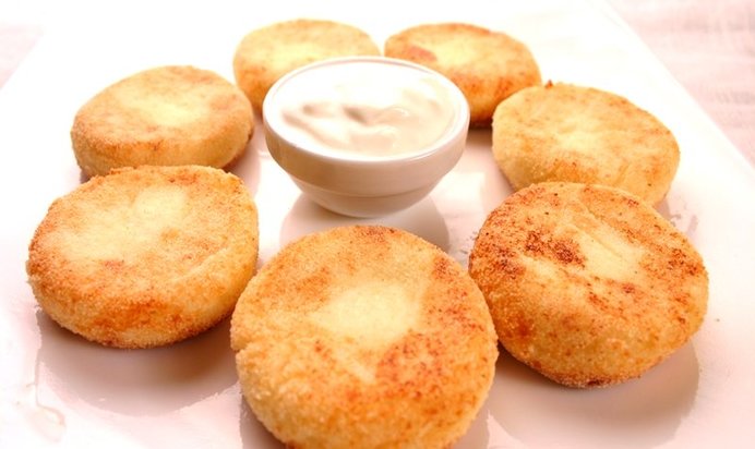 Сырники в духовке с манкой