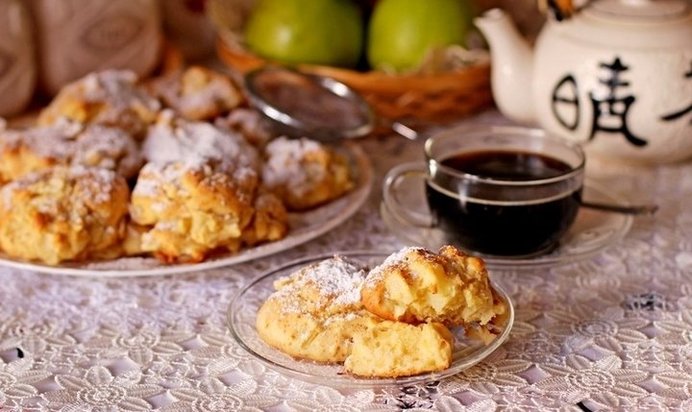 Шоколадная шарлотка