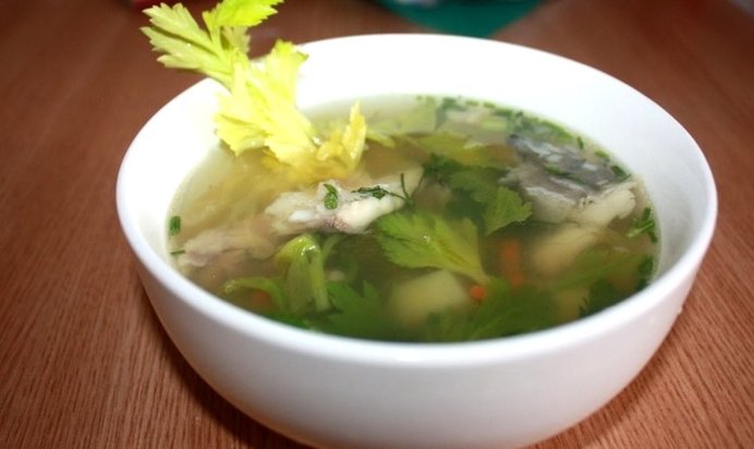 Уха из карпа